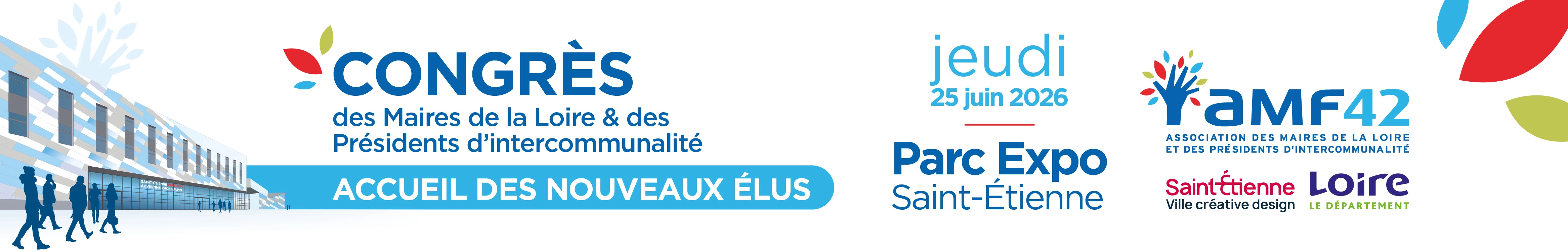 Exposer et s'inscrire — Congrès des Maires de la Loire 2026